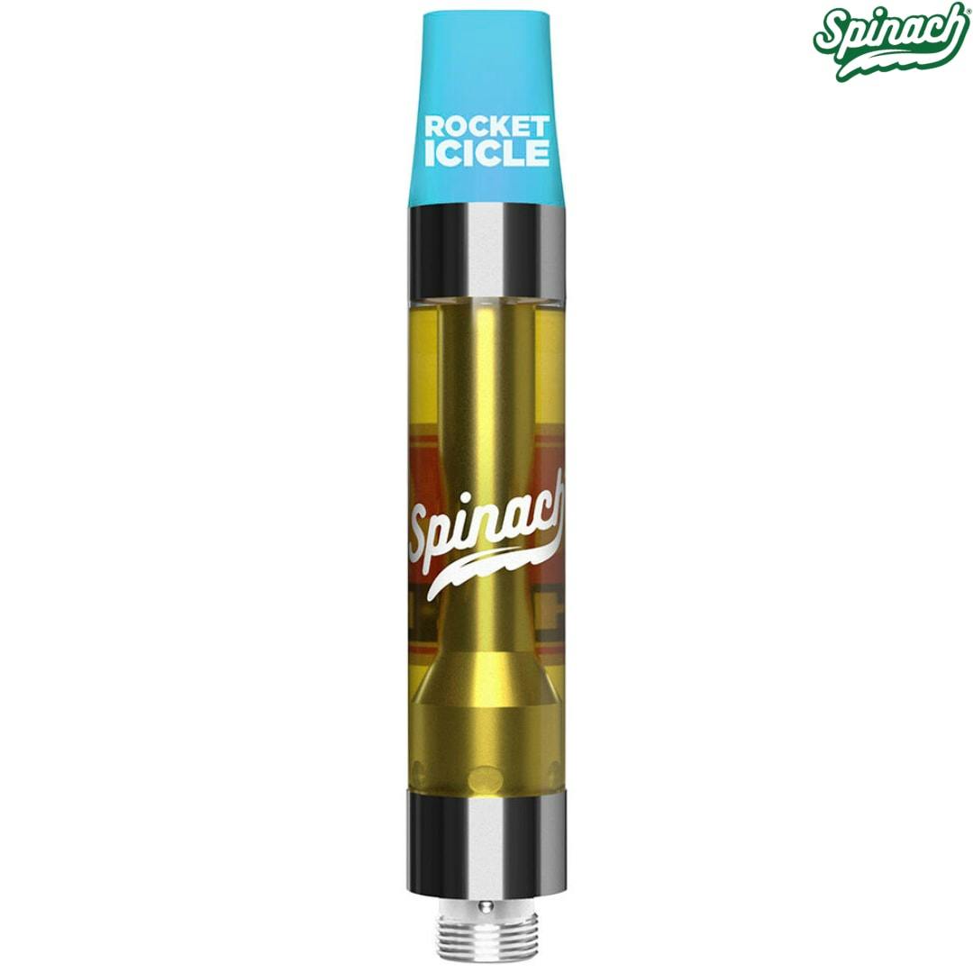 Spinach | Rocket Icicle Distillate 510 Thread Cartridge | 1.2g