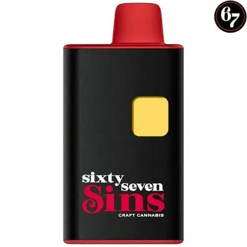 Sixty Seven Sins | 67 Artisan Reserve Cured Resin Disposable Pens | 1g *