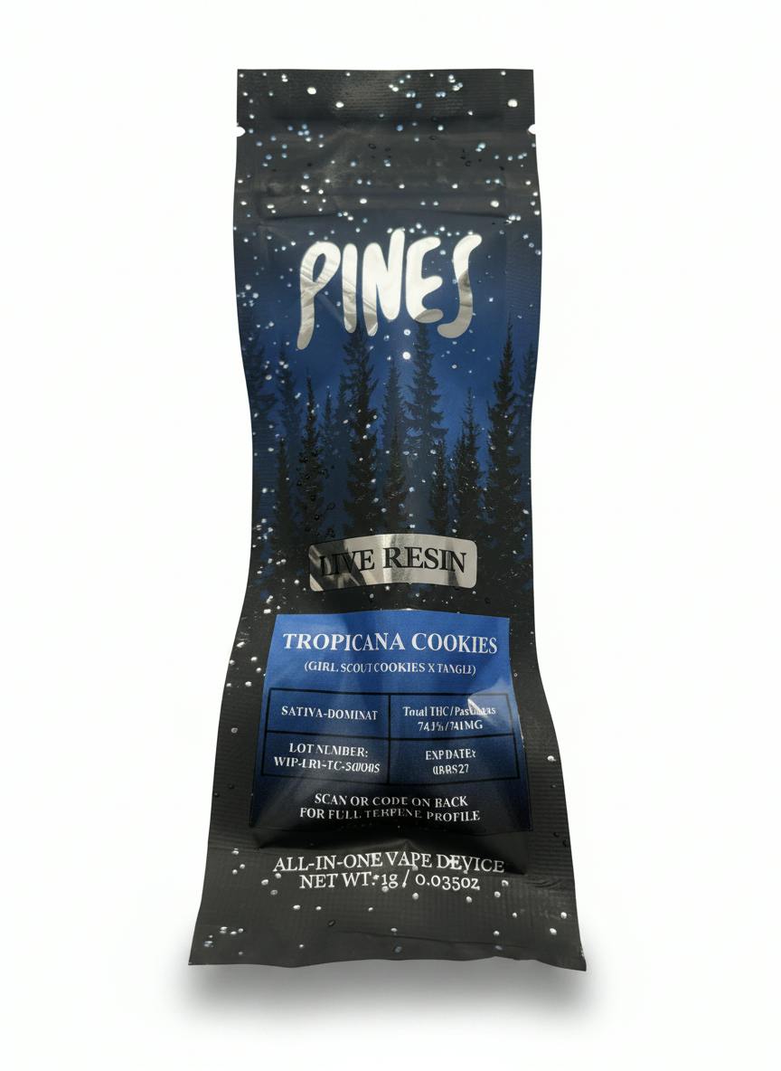 Pines - Live Resin AIO - Tropicana Cookies 1g