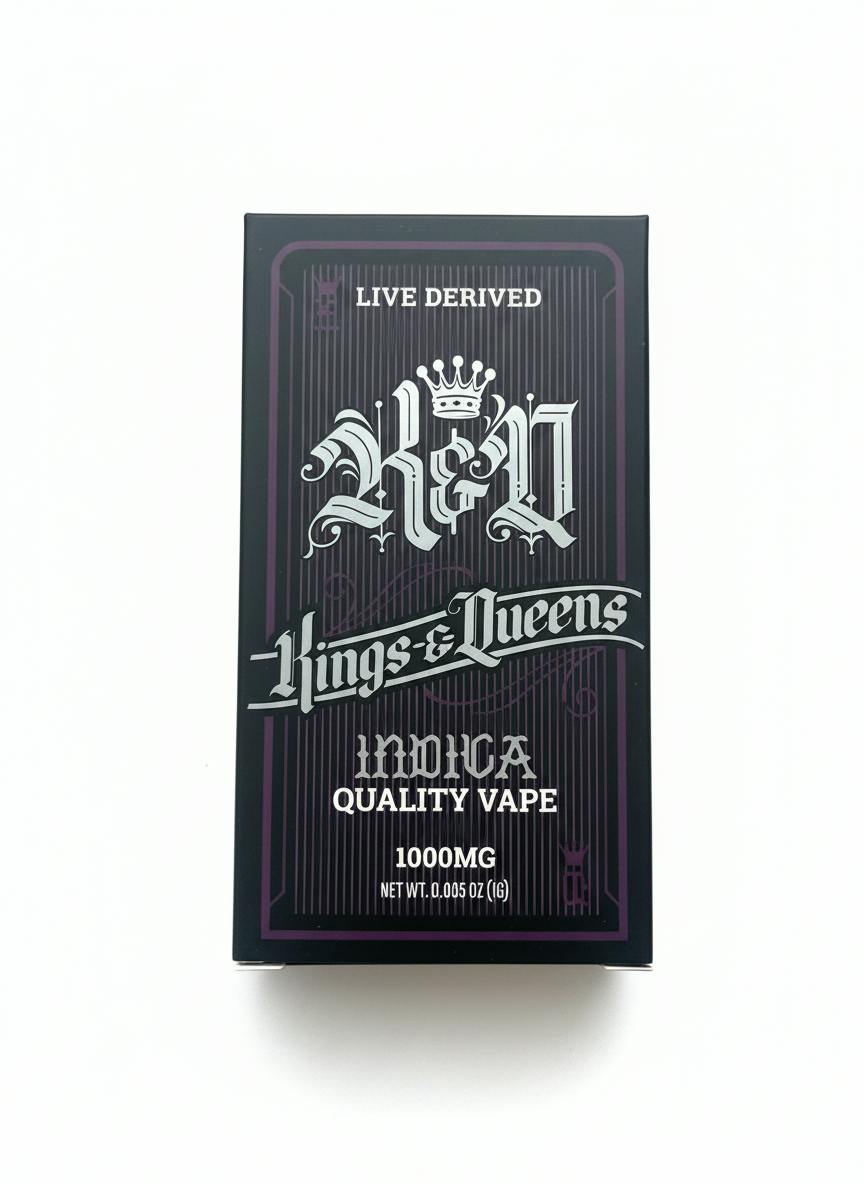 Kings & Queens - Distillate Vape - 1g - Disposable Master Kush