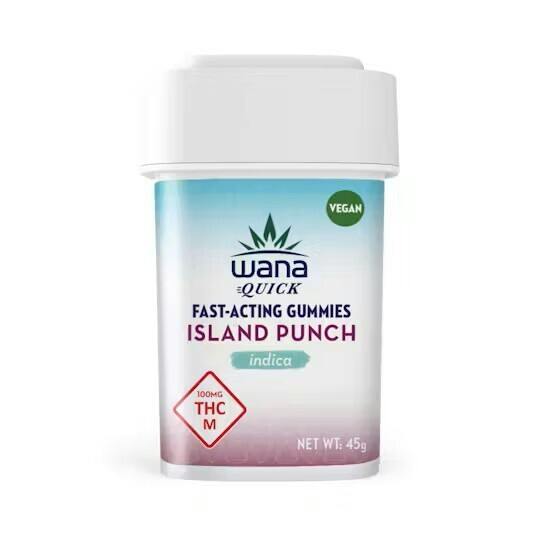 Wana - Island Punch Gummies 10mg - 100 mg