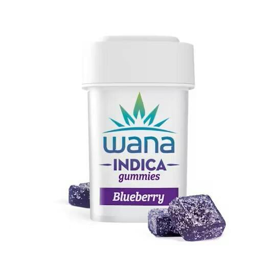 Wana Blueberry Classic Gummies - 100 mg
