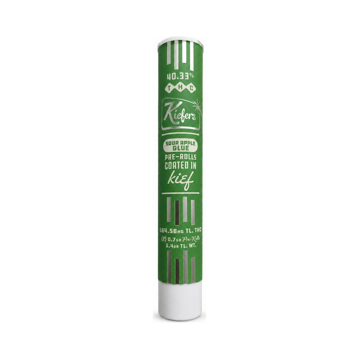 Sour Apple Glue Ice Coated Kiefers