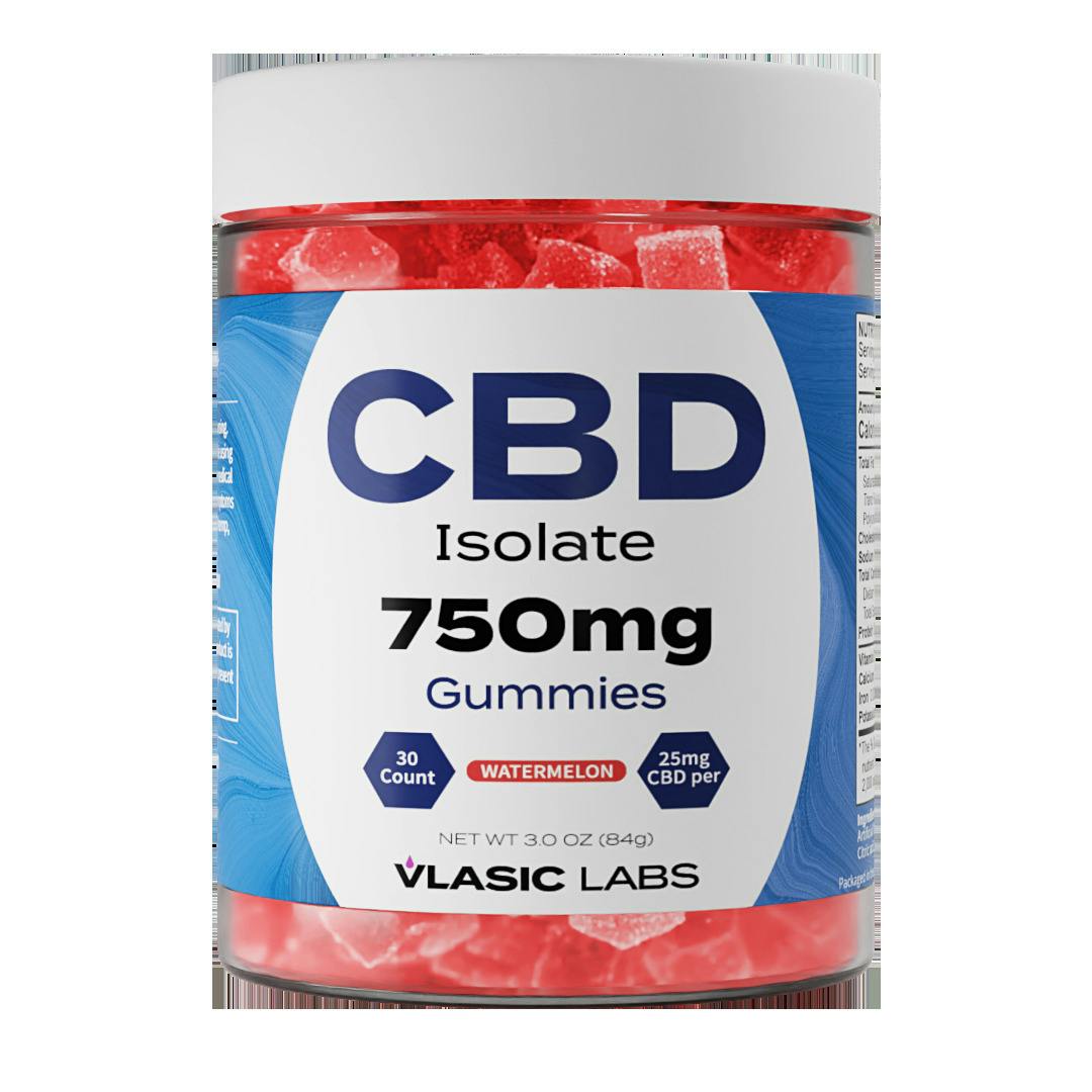 Watermelon CBD Isolate Gummies