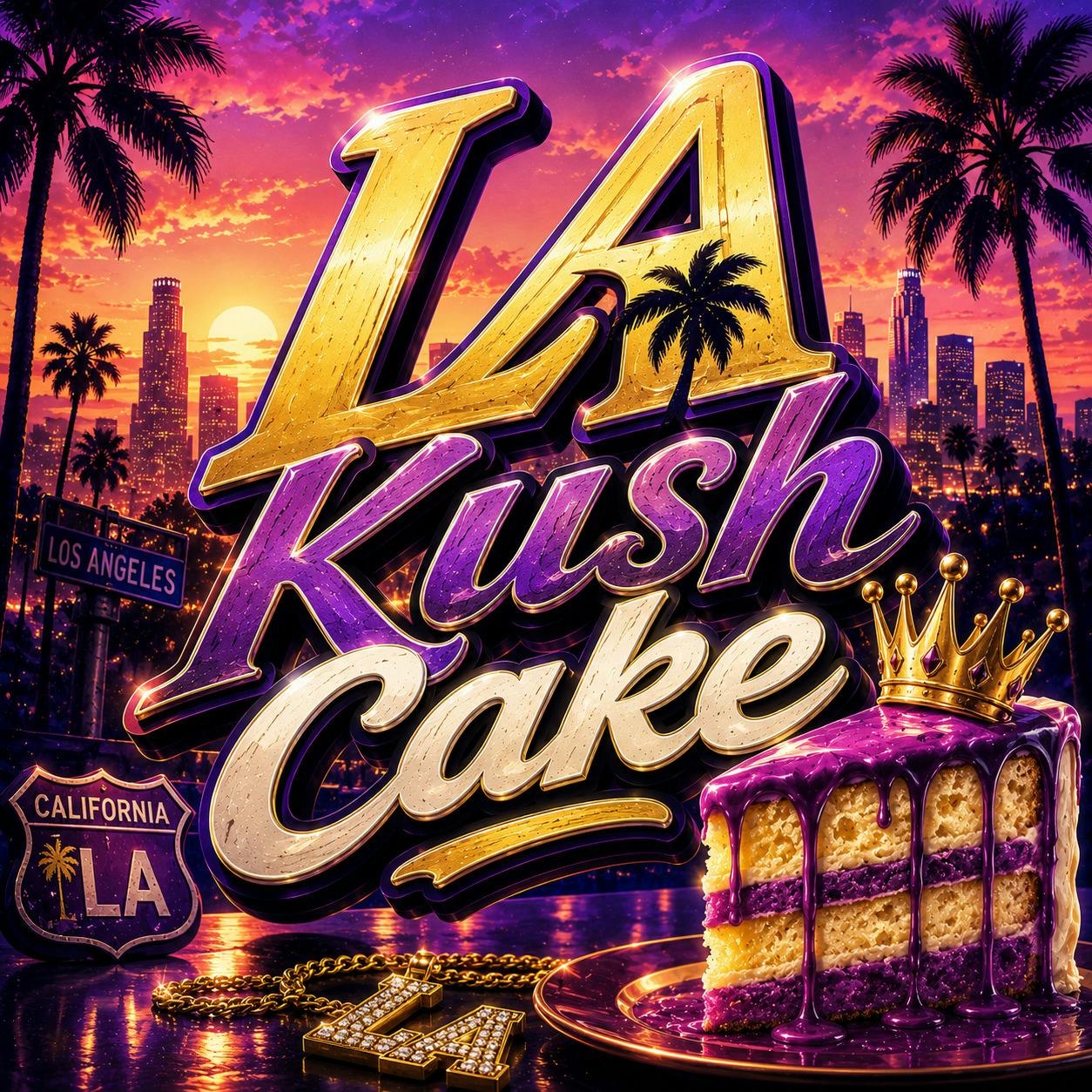 LA Kush Cake Shake Ounce