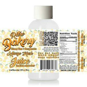Retro Bakery-Retro Bakery Juice Shot Mango 10mg THC at The Stash & Co.