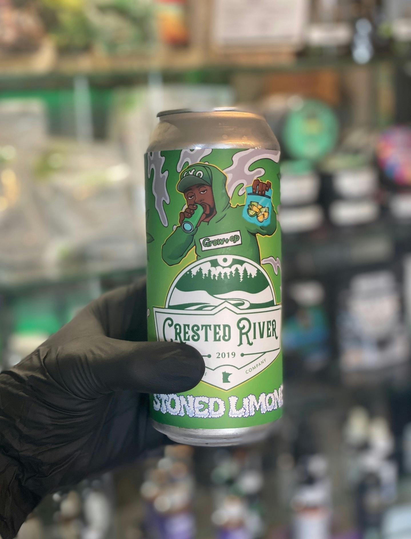 Crested River-Crested River - Stoned Limone Soda 10mg THC at The Stash & Co.