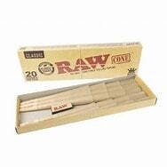 Yellowbird Wholesale-RAW Classic King Size Cones - 20ct Box