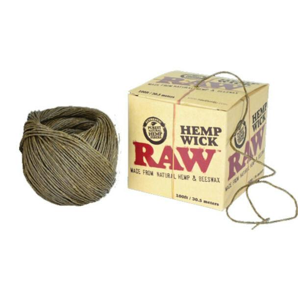 Yellowbird Wholesale-RAW Hemp Wick Ball – 100ft