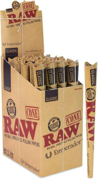 Yellowbird Wholesale-Raw Classic Emperador Cone at The Stash & Co.
