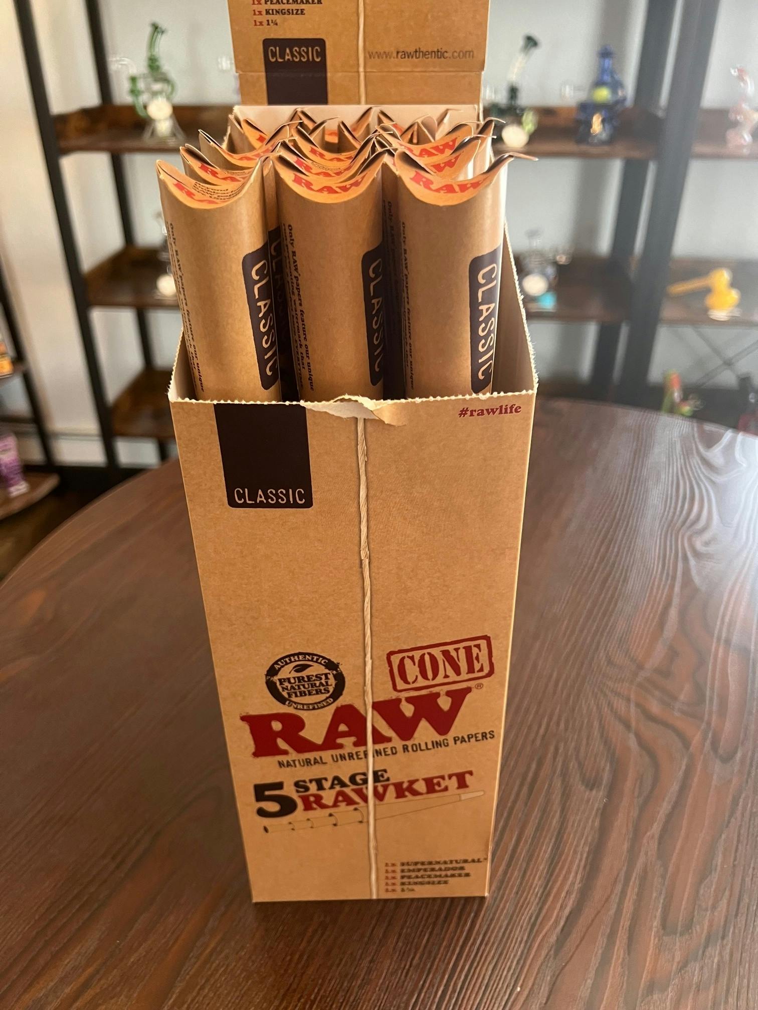 Yellowbird Wholesale-RAW Classic 5 Stage RAWket Pack