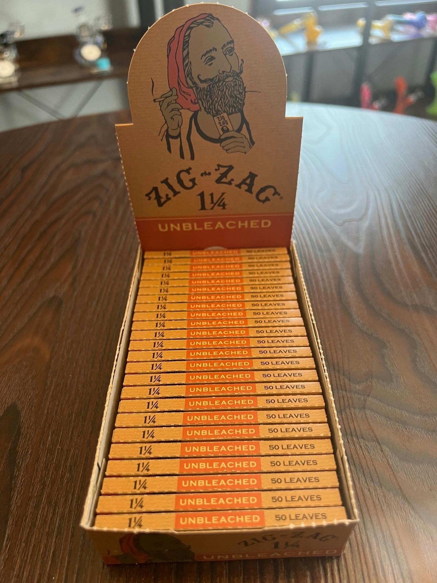 Yellowbird Wholesale-Zig Zag Unbleached 1 1/4 at The Stash & Co.