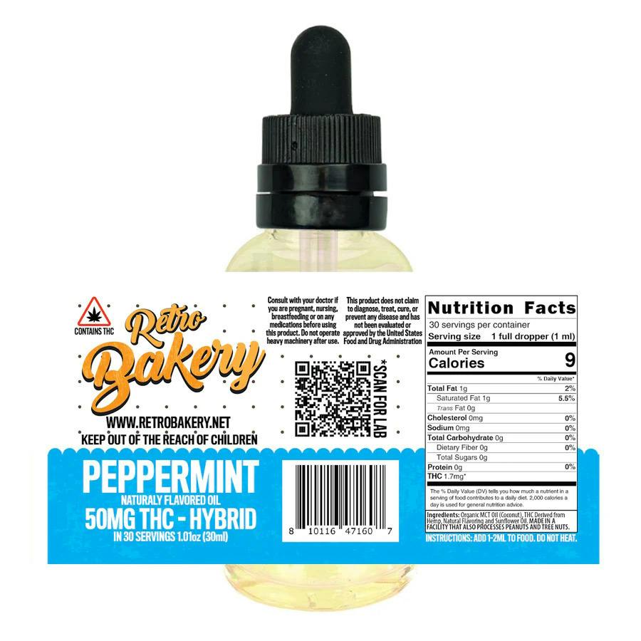 Retro Bakery-Retro Bakery Tincture Peppermint Hybrid