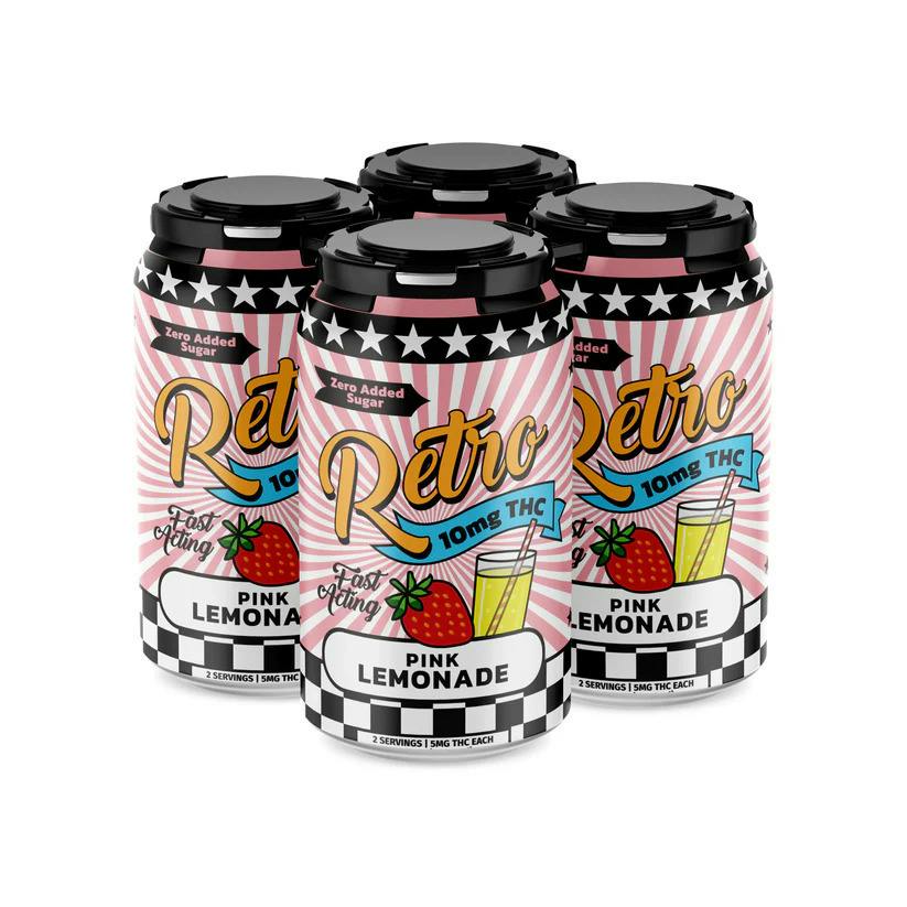 Retro Bakery-Retro Bakery Pink Lemonade 10mg THC at The Stash & Co.