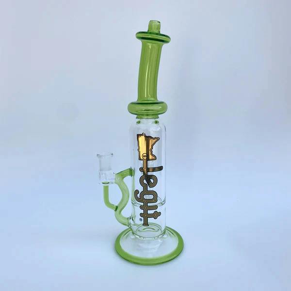MN Legit-MN LEGIT Micro Dome Cage Color Waterpipe Lime Green 14mm