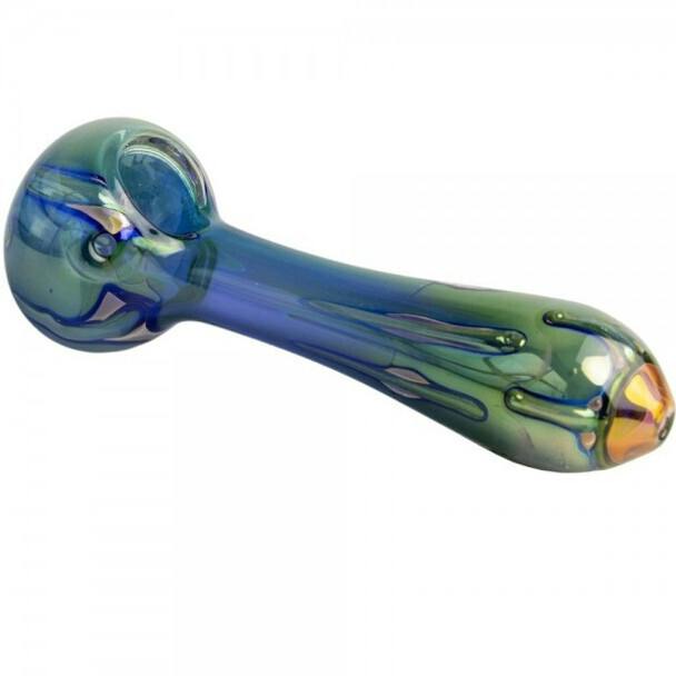 Atlas Seeds-5.5" FUMED BLUE DREAM-HAND PIPE