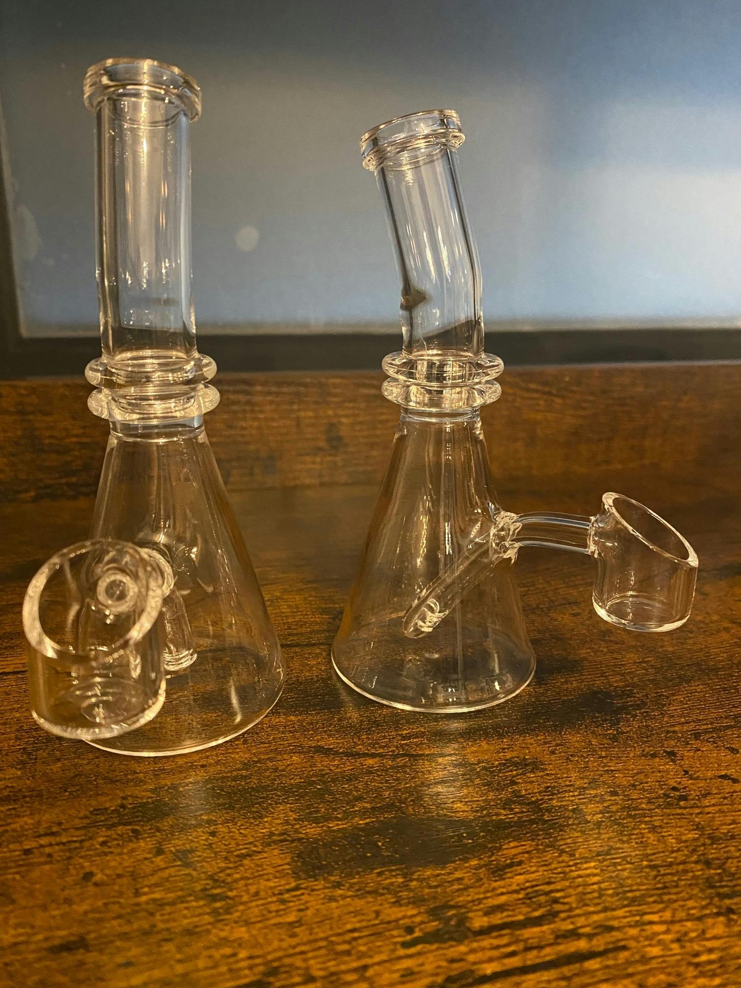 Yellow Bird Wholesale-5" Mini Quartz Beaker Rig