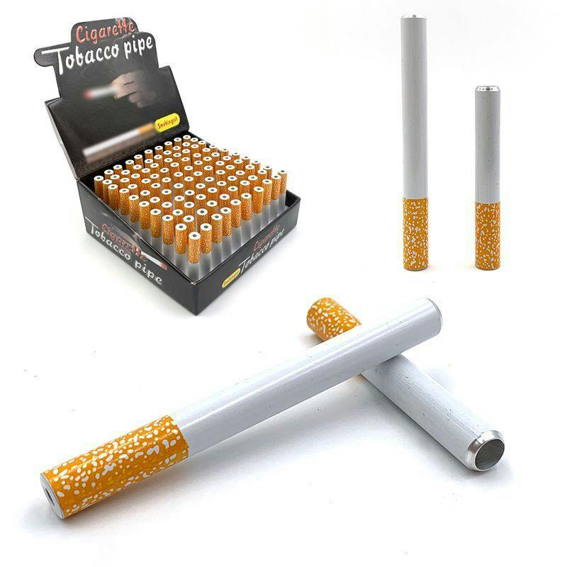 Yellow Bird Wholesale-Cigarette Style Metal One Hitter at The Stash & Co.