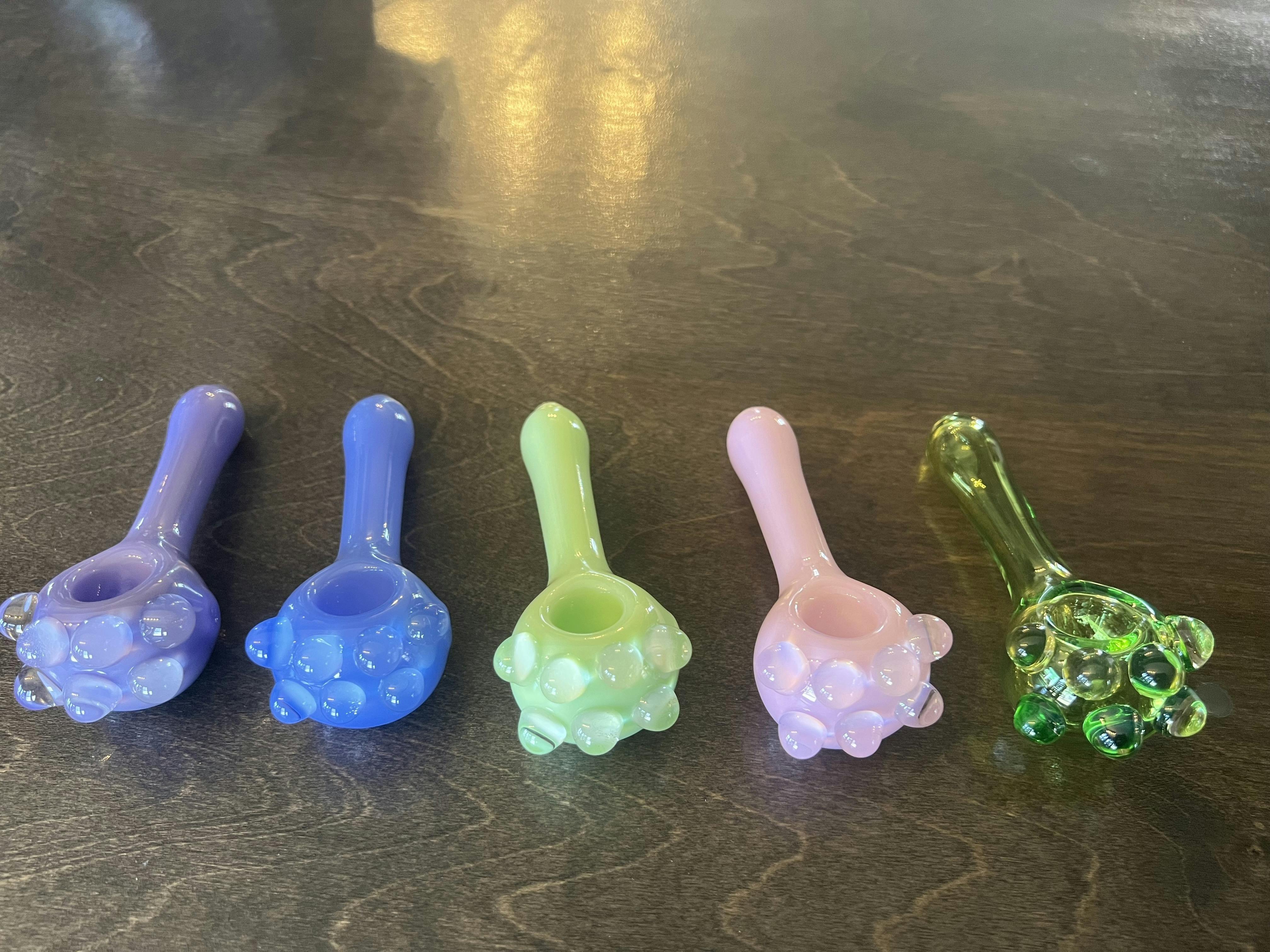 Yellow Bird Wholesale-4.5" Heavy Encased Color Hand Pipe