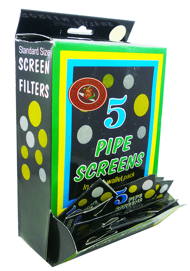 Yellow Bird Wholesale-Pipe Screens 5pk wallet at The Stash & Co.