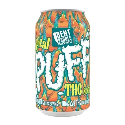 Bent Paddle-Puff Tropical Soda 10MG THC at The Stash & Co.