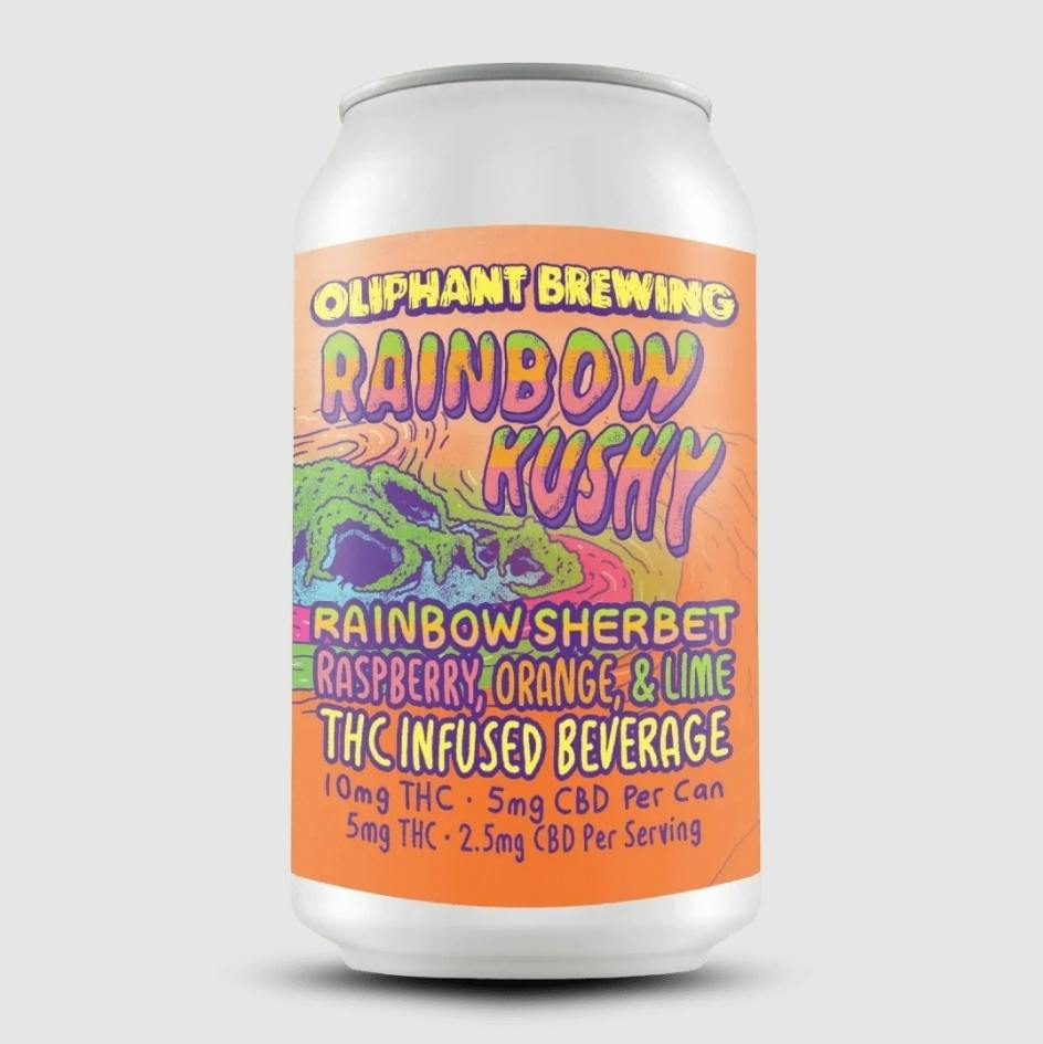 Oliphant Brewing-Oliphant Brewing - Rainbow Kushy 10mg THC at The Stash & Co.