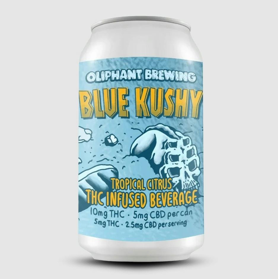 Oliphant Brewing-Oliphant Brewing - Blue Kushy 10mg THC at The Stash & Co.