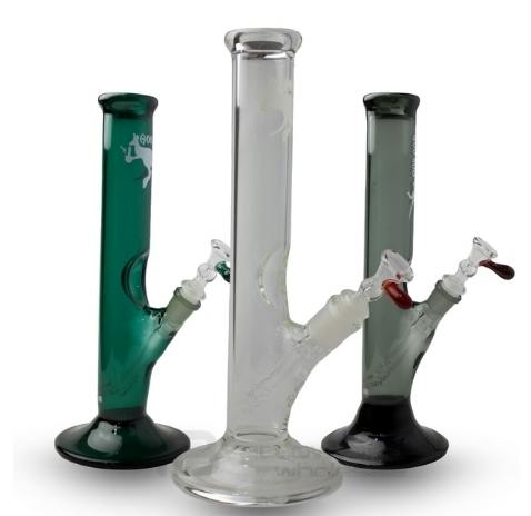 Goo Roo-GOO ROO DESIGNS - 13" WELDED 44MM HEAVY WALL STRAIGHT TUBE BONG