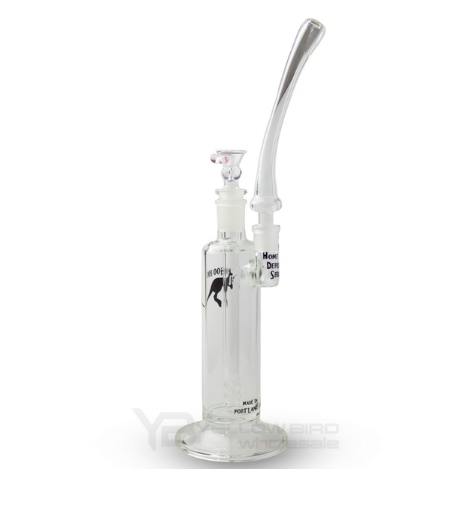 Goo Roo-GOO ROO DESIGNS - 18" STRAIGHT TUBE 3 PIECE BUBBLER