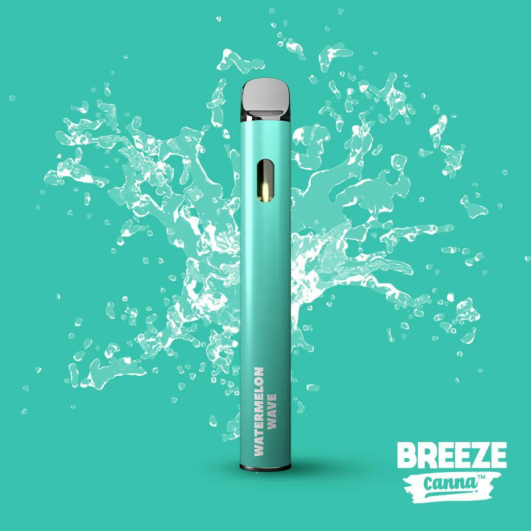 BREEZE Canna | Watermelon Wave | Classic PLUS Disposable | 1g by BREEZE Canna
