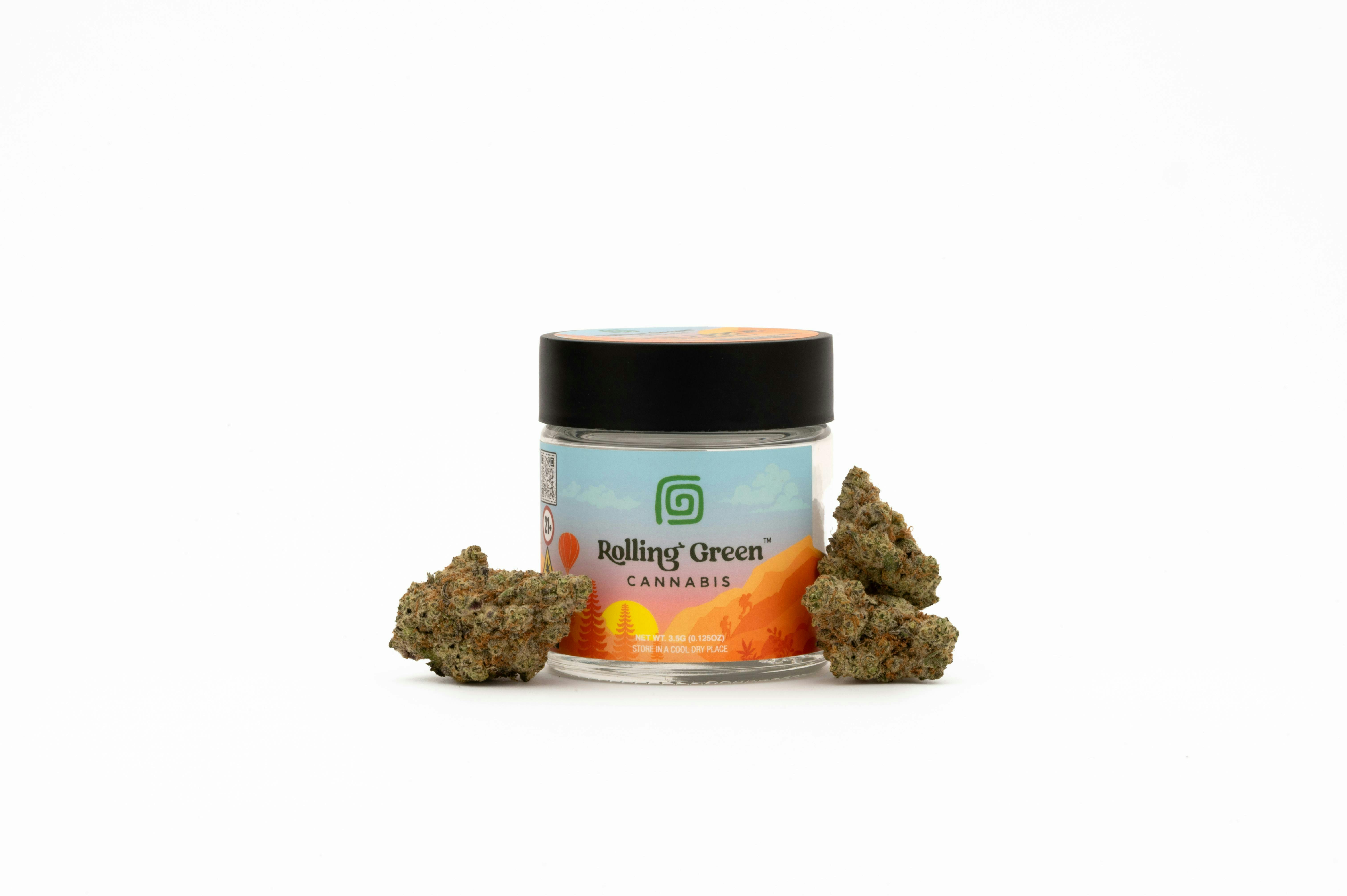 ROLLING GREEN | JAR FLOWER | GEORGIA HAZE | 3.5G