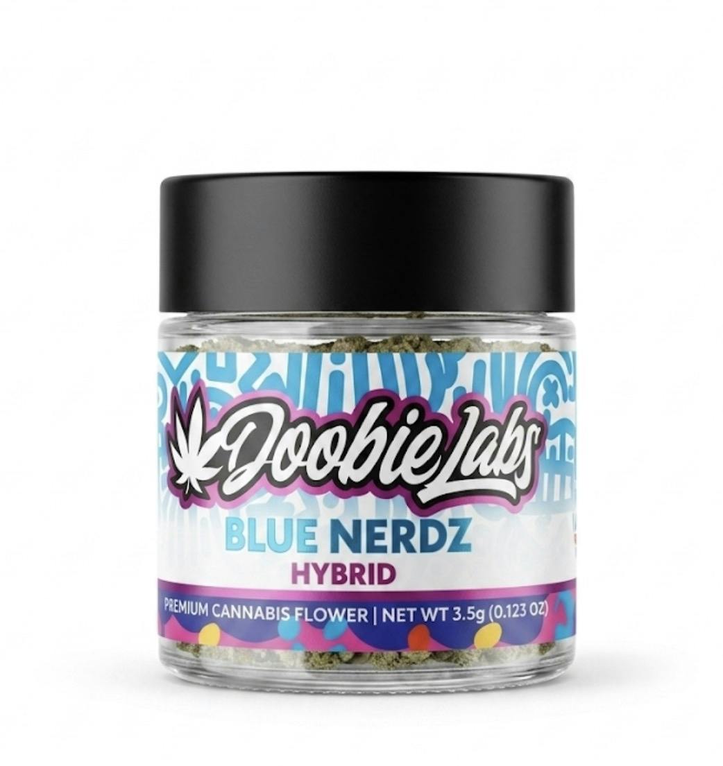 DOOBIE LABS | JAR FLOWER | BLUE NERDZ | 3.5G