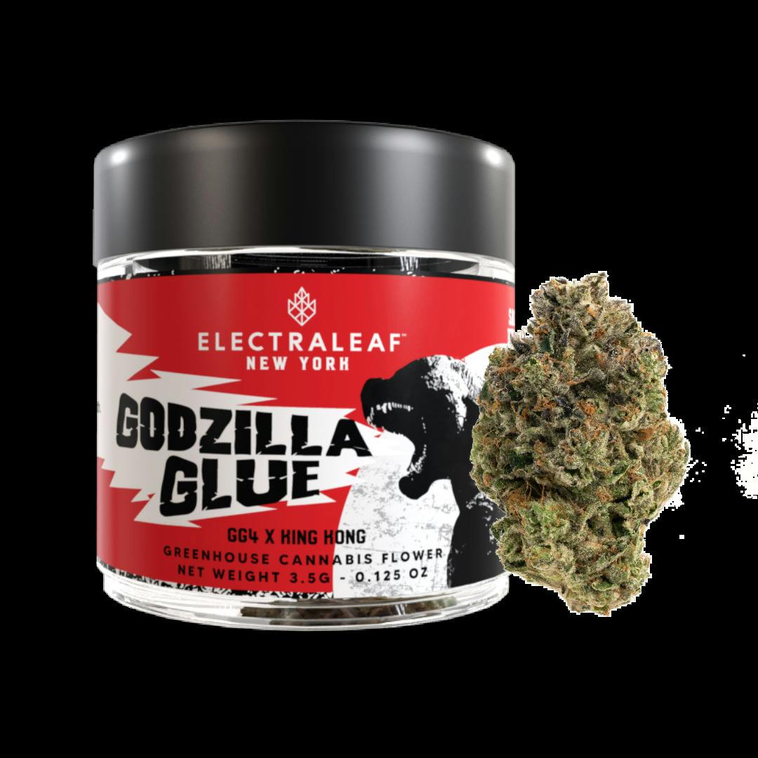 ELECTRALEAF | JAR FLOWER | GODZILLA GLUE | 3.5G |