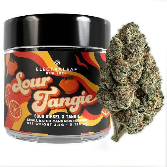 ELECTRALEAF | JAR FLOWER | SOUR TANGIE | 3.5G