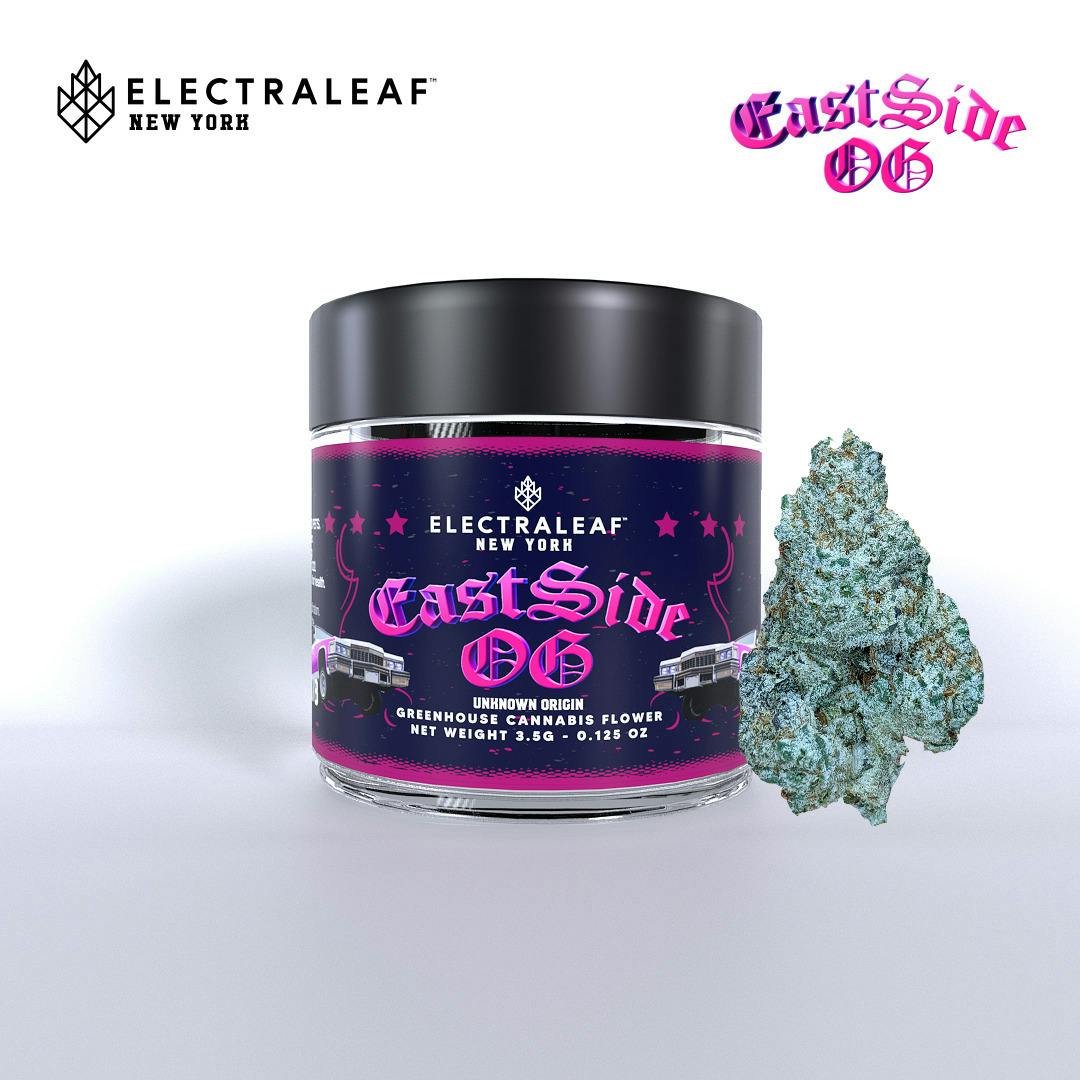 ELECTRALEAF | JAR FLOWER | EAST SIDE OG | 3.5G