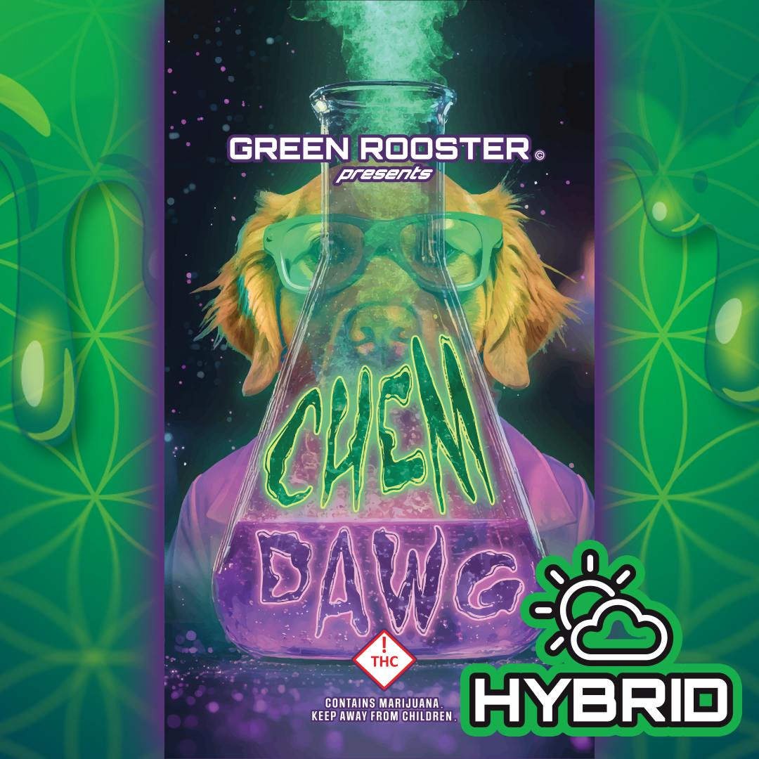 Green Rooster Chem Dawg Cartridge (1000mg)