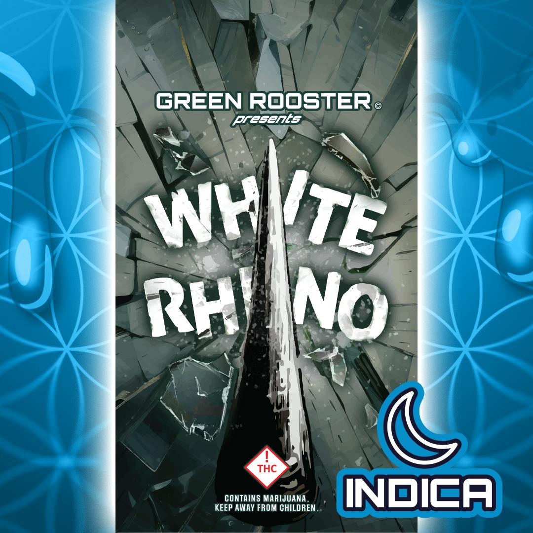 Green Rooster White Rhino Cartridge (1000mg)