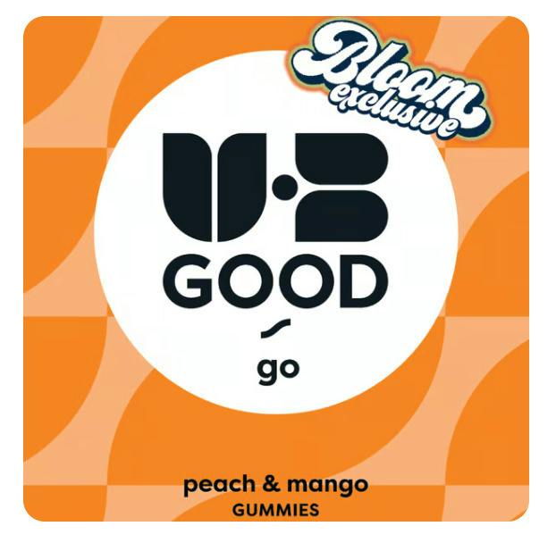 UB GOOD - PEACH MANGO 10:1 - GUMMIES - [100MG THC / 1000MG CBD] - 20PK