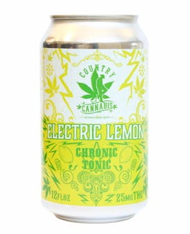 Country Cannabis - Electric Lemon Soda (25mg) - 12fl oz