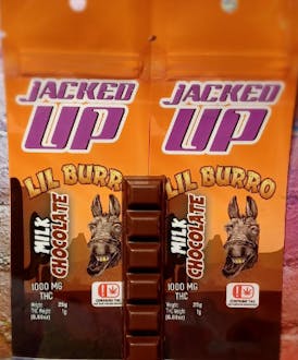 Jacked Up - Lil Burro Milk Chocolate 1000mg