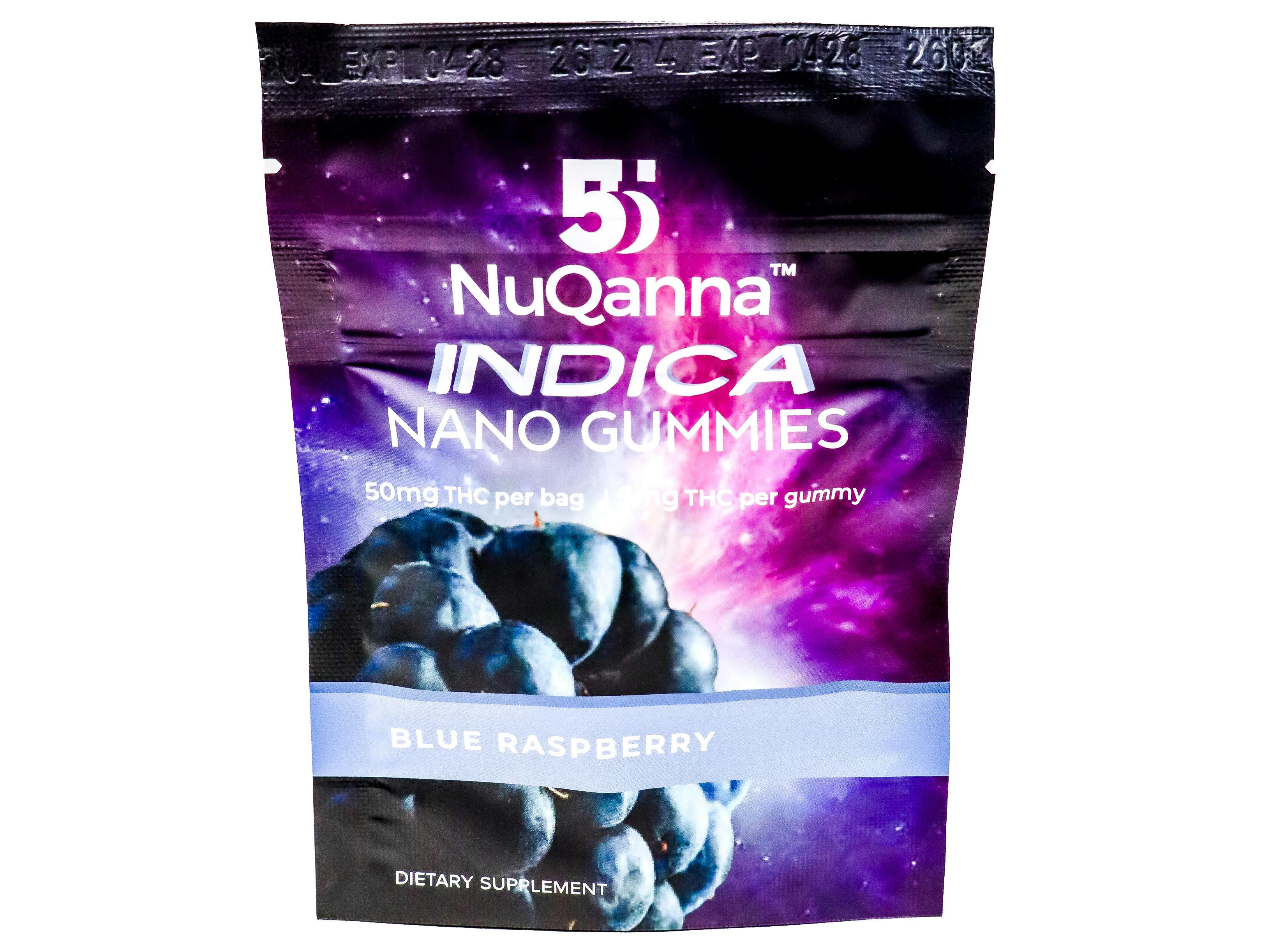 BSD Blue Raspberry Indica Gummy 50mg THC 8471017597