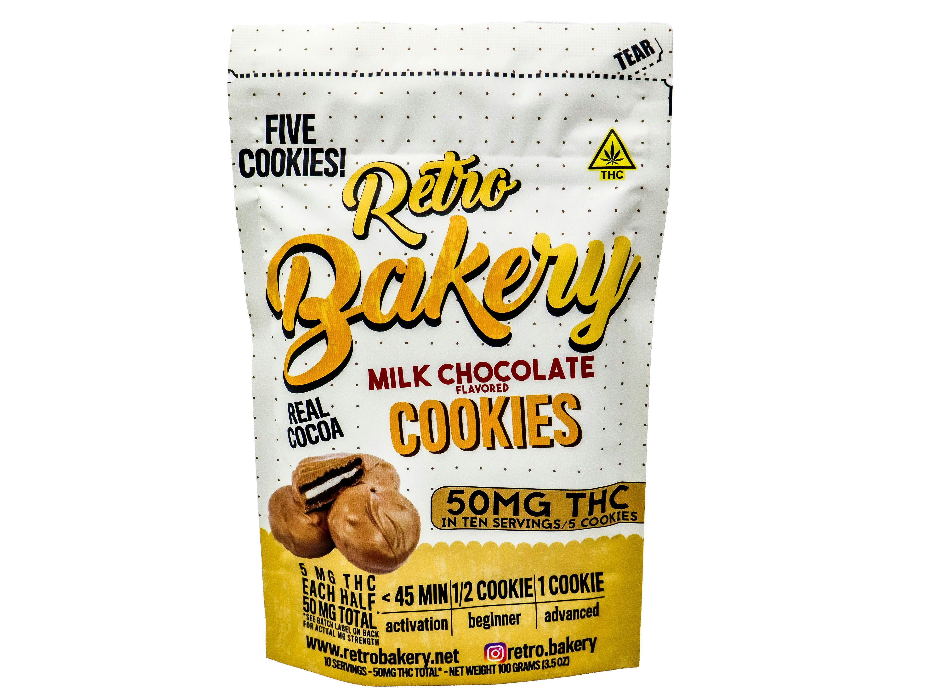 RBR Chocolate Cookies 5pk 50mg THC 4884993088