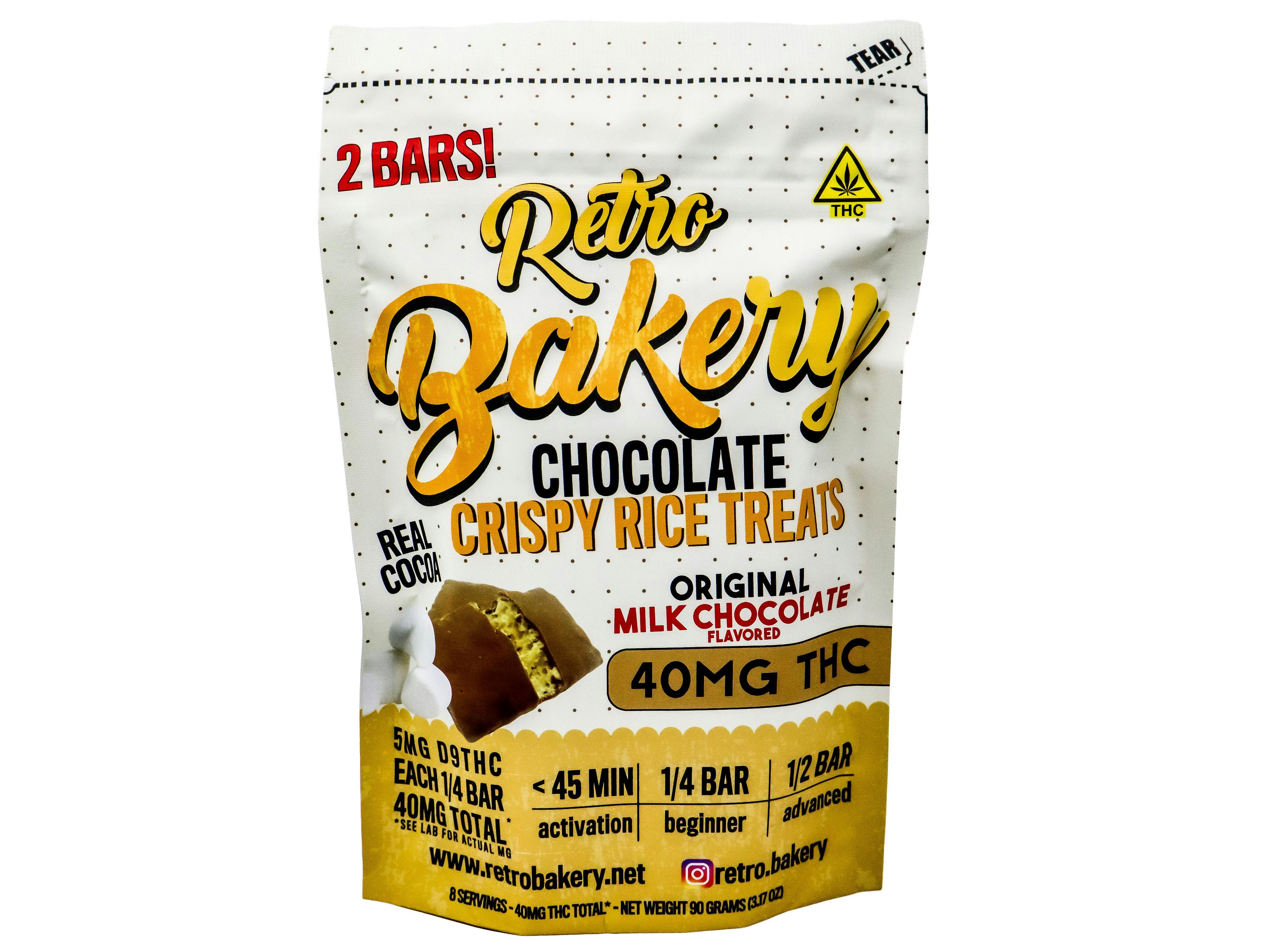 RBR Milk Chocolate Crispy Rice Treats 10pk 50mg THC 9215705387
