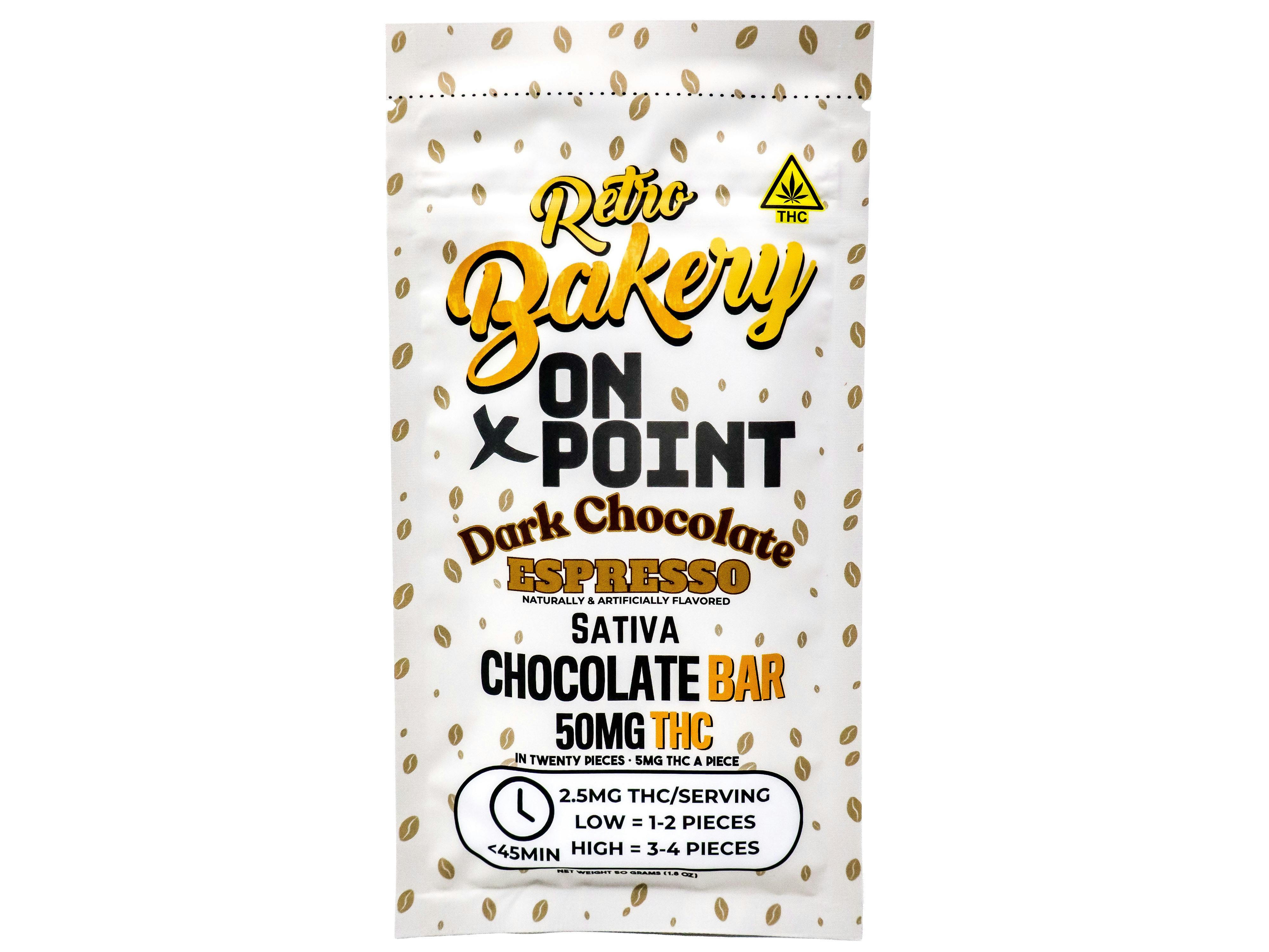 RBR Dark Chocolate Espresso Bar 10pk 50mg THC 8278671684