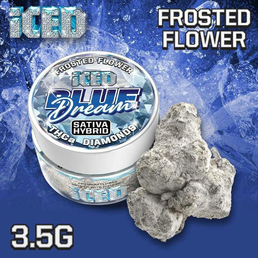 3.5g Infused Flower ICED Natura - Lemon Tree