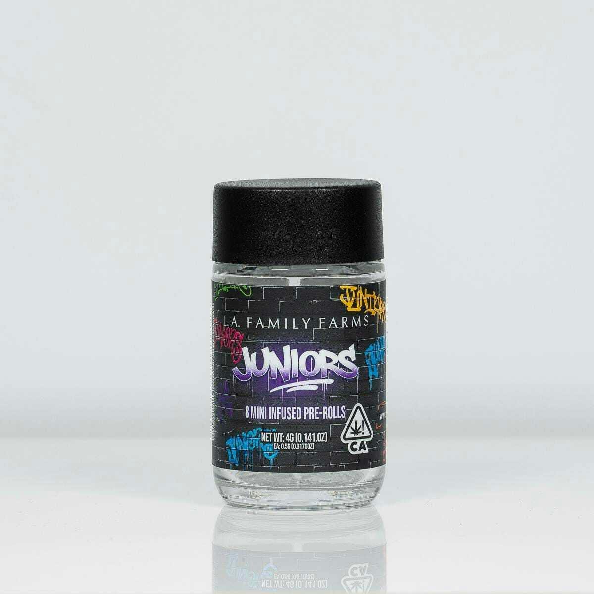 8pk 4g Infused Mini Prerolls LA Family Farm - Zamosa x Lemon Drip