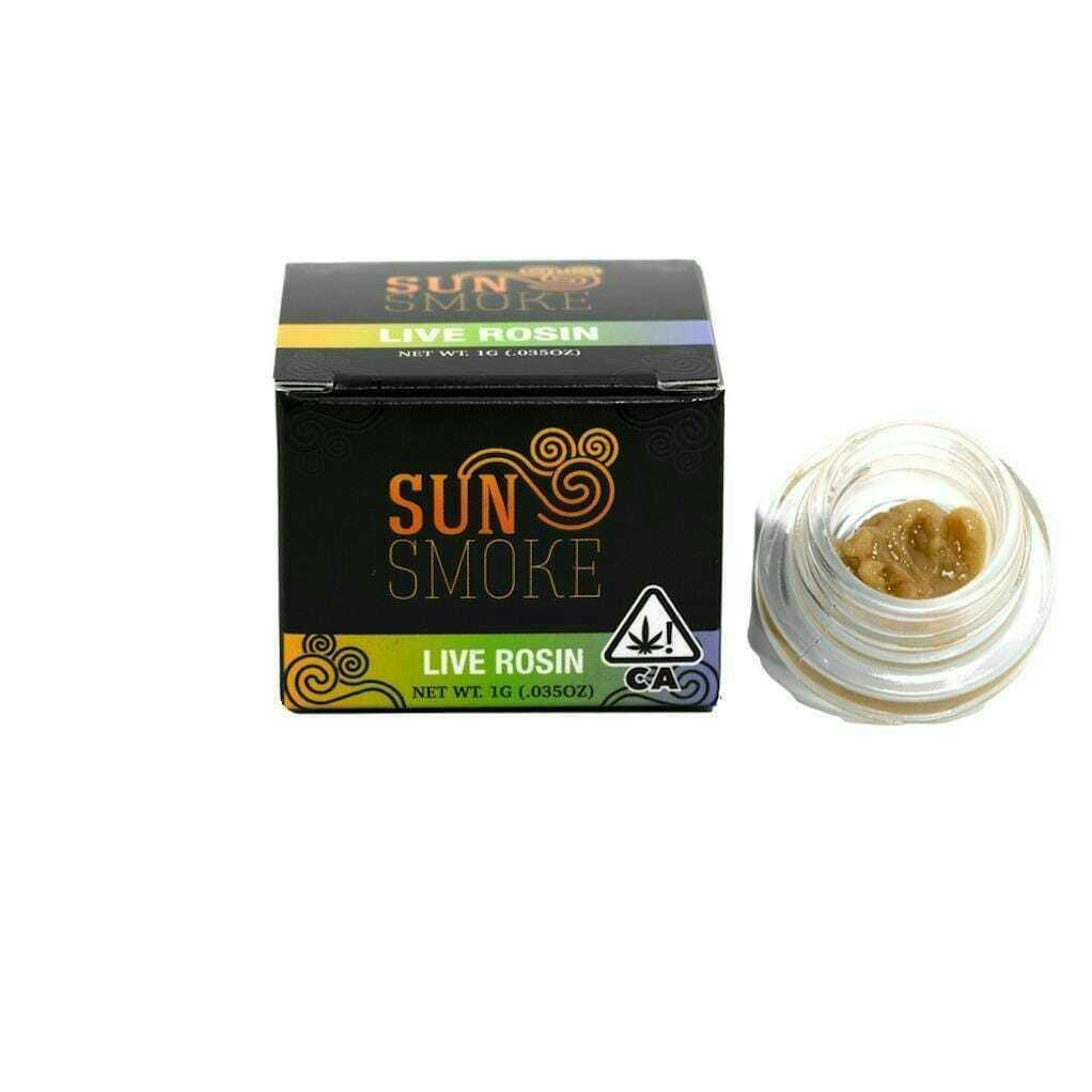 1g Live Rosin SunSmoke - Sunset Sherbert