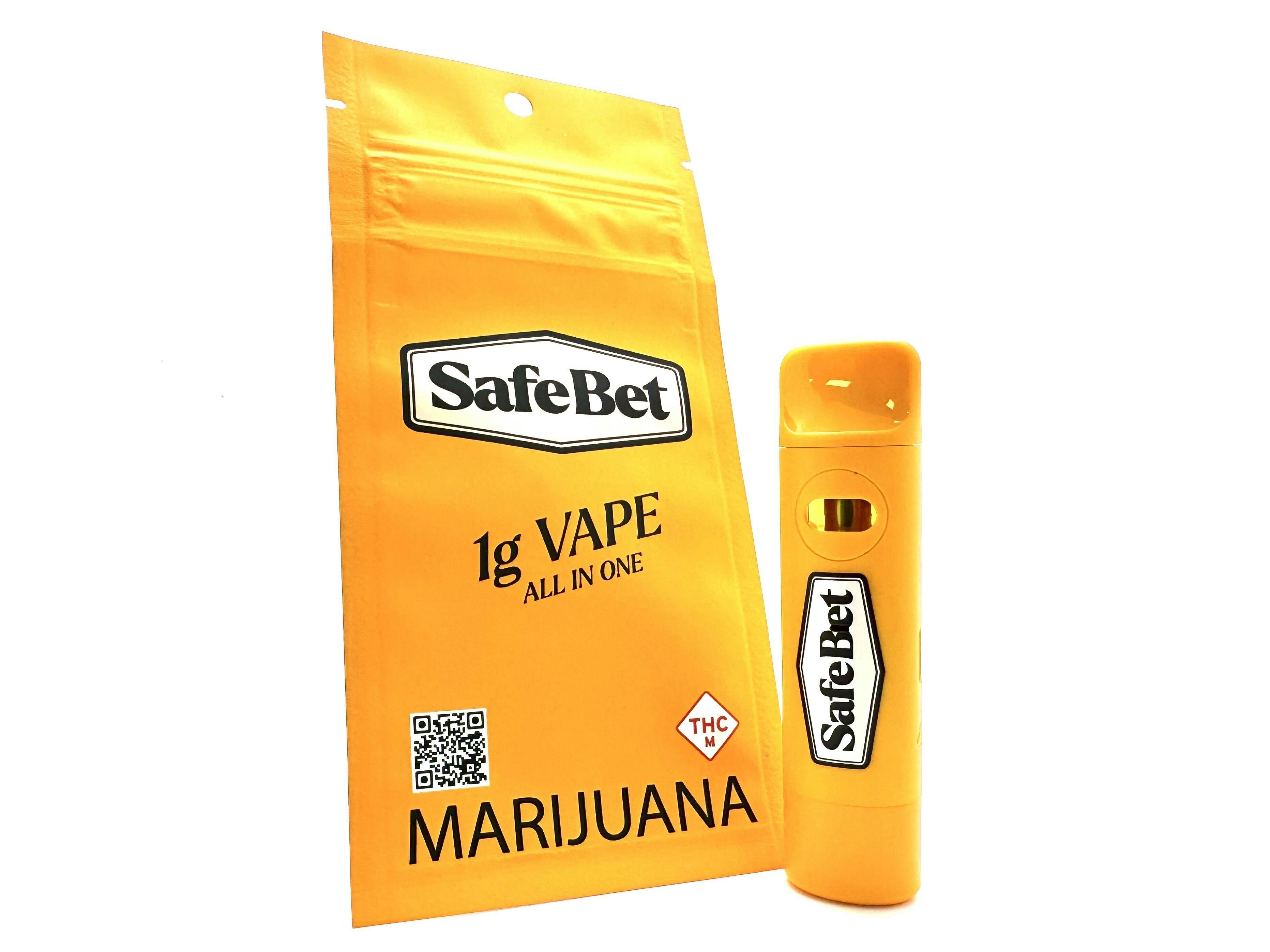 Safe Bet | All-in-One Vape | Rainbow Guava 1g