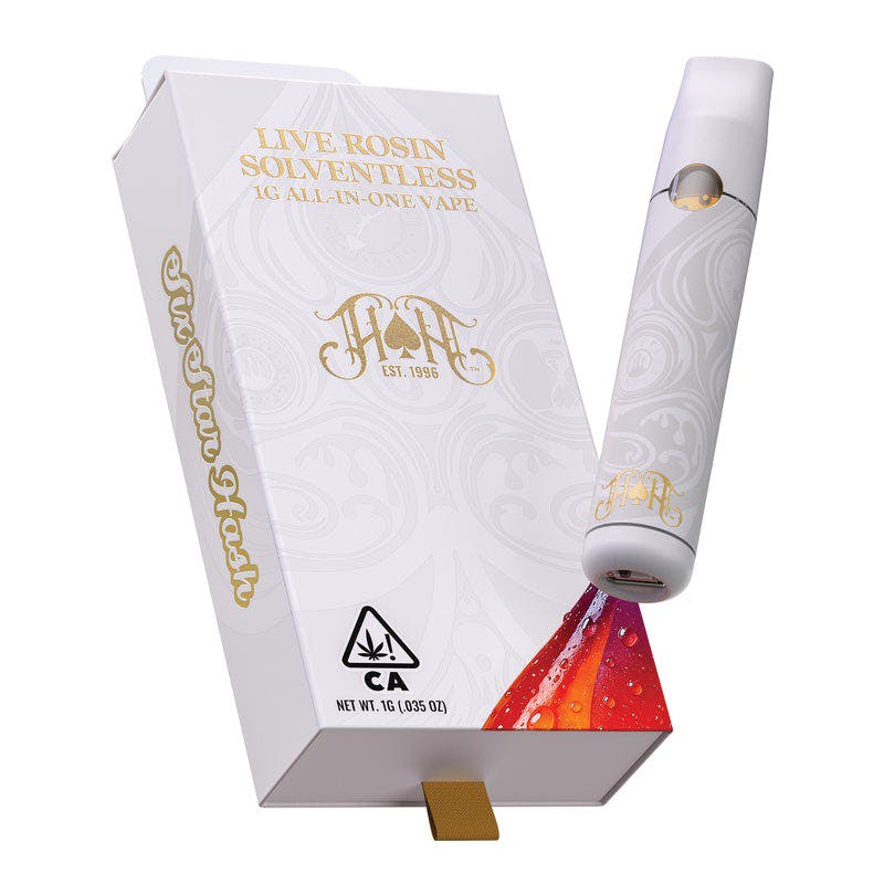 HEAVY HITTERS - ROSIN ALL IN ONE - PURPLE PAPAYA X MATTOLE VALLEY FARMS - 1G