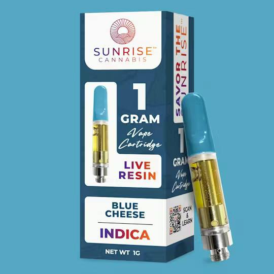Blue Cheese - 1g Live Resin Vape Cartridge